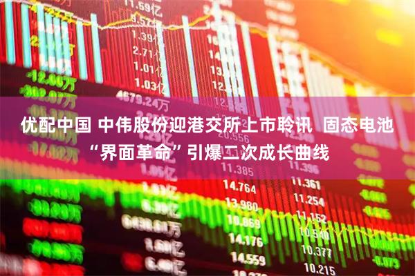 优配中国 中伟股份迎港交所上市聆讯  固态电池“界面革命”引爆二次成长曲线
