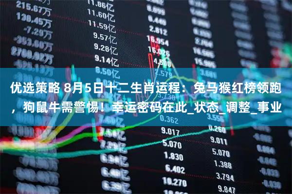 优选策略 8月5日十二生肖运程：兔马猴红榜领跑，狗鼠牛需警惕！幸运密码在此_状态_调整_事业